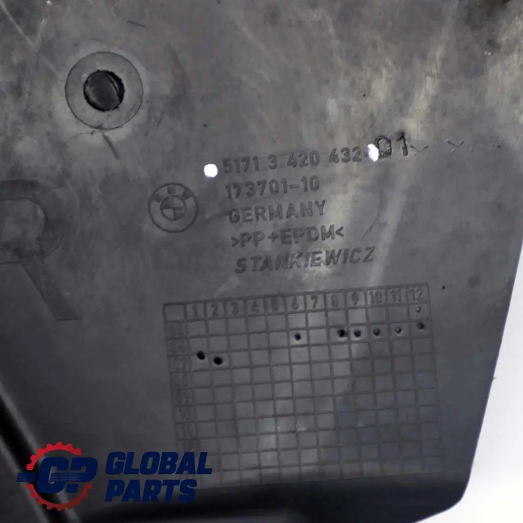  Radkasten BMW X3 E83 LCI Vorne Rechts Radspritzschutzblende - SKU 3420432 - Teilenummer 3420432