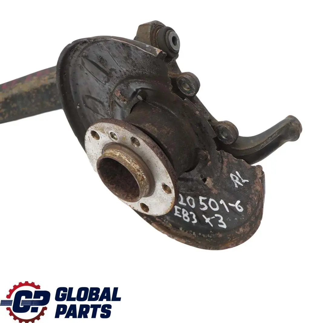 Essieu Arrière Gauche Suspension Bras De Jambe Support De Moyeu pour BMW X3 E83 à propos du numéro de pièce 3420501 BMW X3 E83 Essieu Arrière Gauche Suspension Bras De Jambe Support De Moyeu - SKU 3420501-6 - Numéro de pièce 3420501