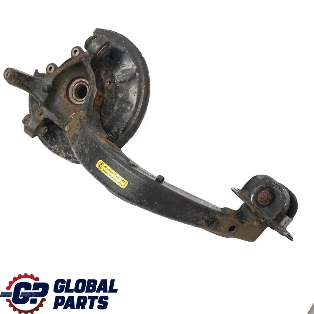 Eje Trasero Izquierdo Suspensión Pierna Brazo Cubo Soporte para BMW X3 E83 con número de pieza 3420501 BMW X3 E83 Eje Trasero Izquierdo Suspensión Pierna Brazo Cubo Soporte - SKU 3420501-6 - Número de pieza 3420501
