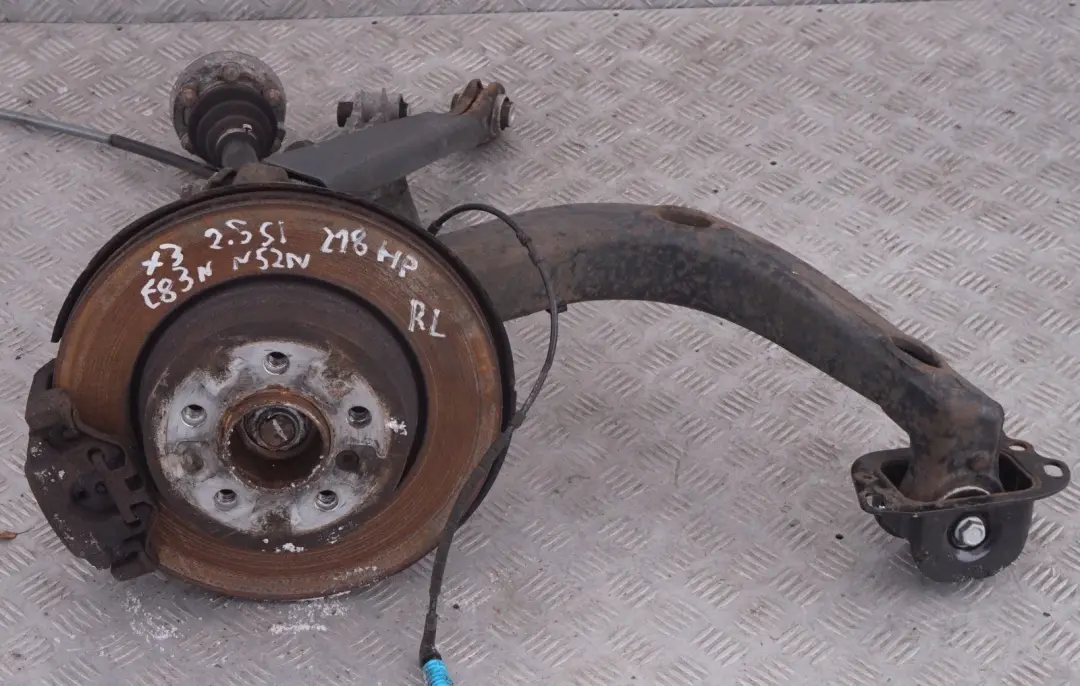 BMW X3 er E83 LCI 2.5si N52N Längslenker Bremsscheibe Abtriebswelle Links - SKU 3420501 - Teilenummer 3420501