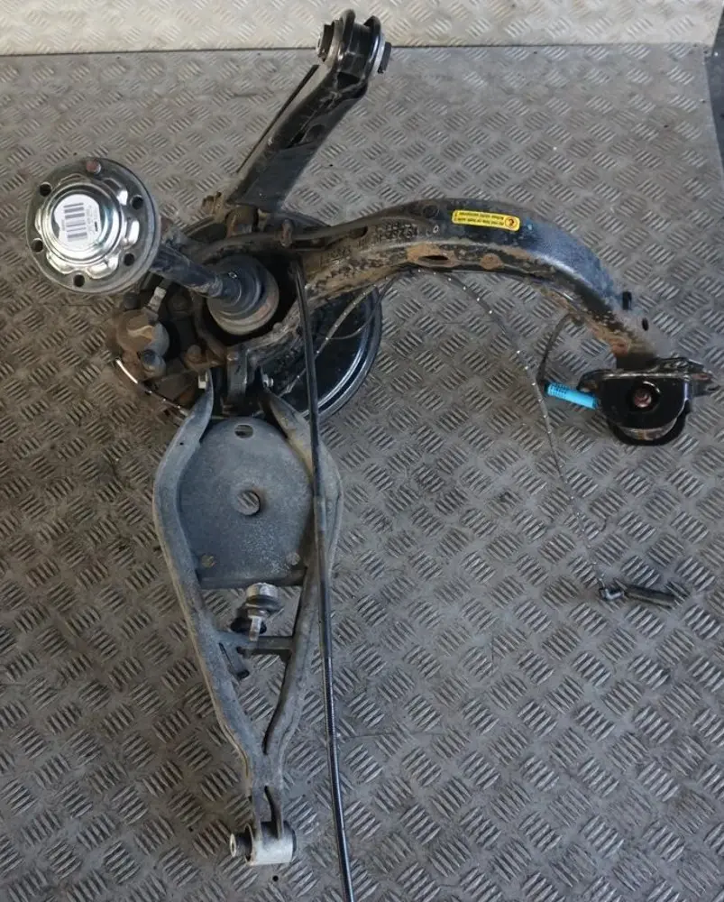 BMW X3 Series E83 3.0d M57N2 Rear Right O/S Suspension Leg Arm Brake Disc - SKU 3420502-1 - Part number 3420502