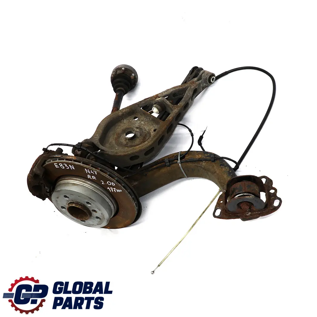 M47N2 Braccio Longitudinale Disco Freno Albero di Uscita Dx per BMW X3 E83 2.0d con numero di parte 3420502 BMW X3 E83 2.0d M47N2 Braccio Longitudinale Disco Freno Albero di Uscita Dx - SKU 3420502-4 - Numero di parte 3420502