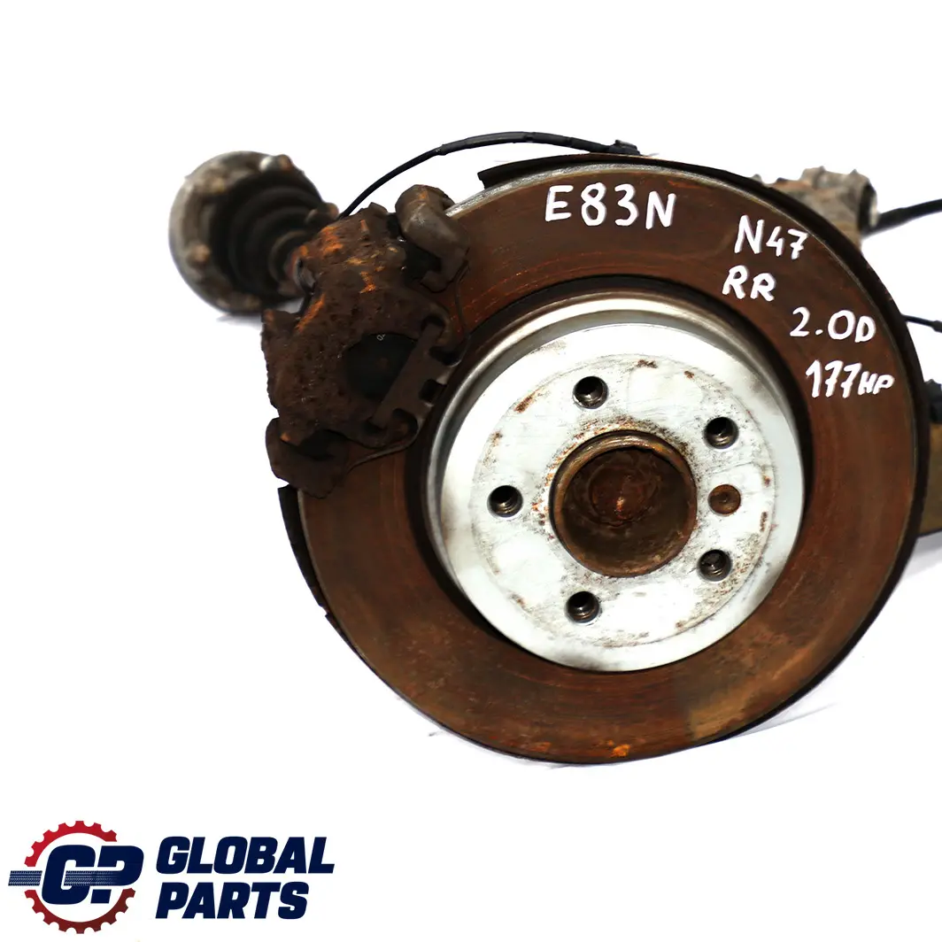 N47 Rear Right O/S Suspension Leg Arm Brake Caliper Disc to BMW X3 Series E83 2.0d with Part number 3420502 BMW X3 Series E83 2.0d N47 Rear Right O/S Suspension Leg Arm Brake Caliper Disc - SKU 3420502-4 - Part number 3420502