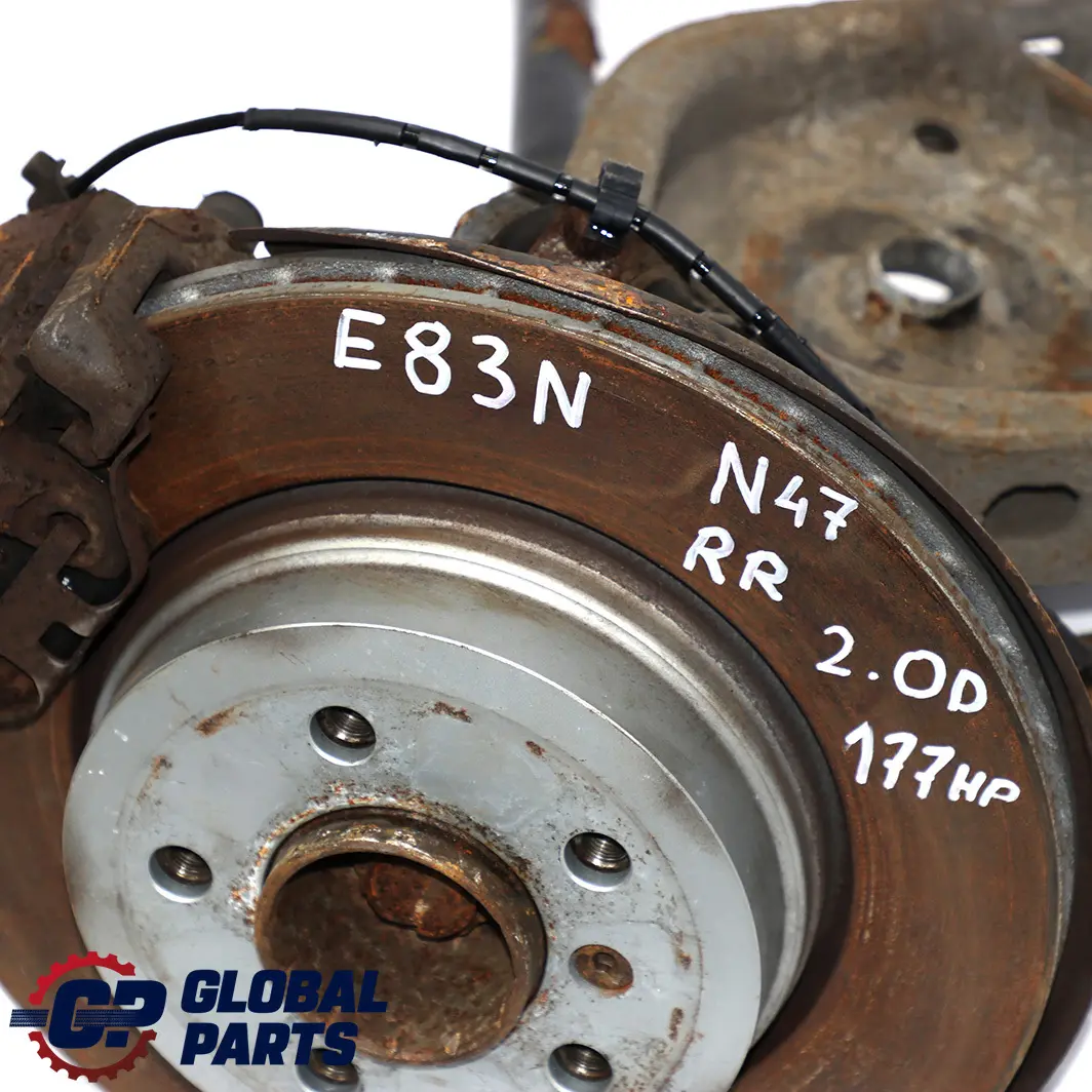 Reihe E83 2.0d M47N2 Längslenker Bremsscheibe Abtriebswelle Rechts für BMW X3 mit Teilenummer 3420502 BMW X3 Reihe E83 2.0d M47N2 Längslenker Bremsscheibe Abtriebswelle Rechts - SKU 3420502-4 - Teilenummer 3420502