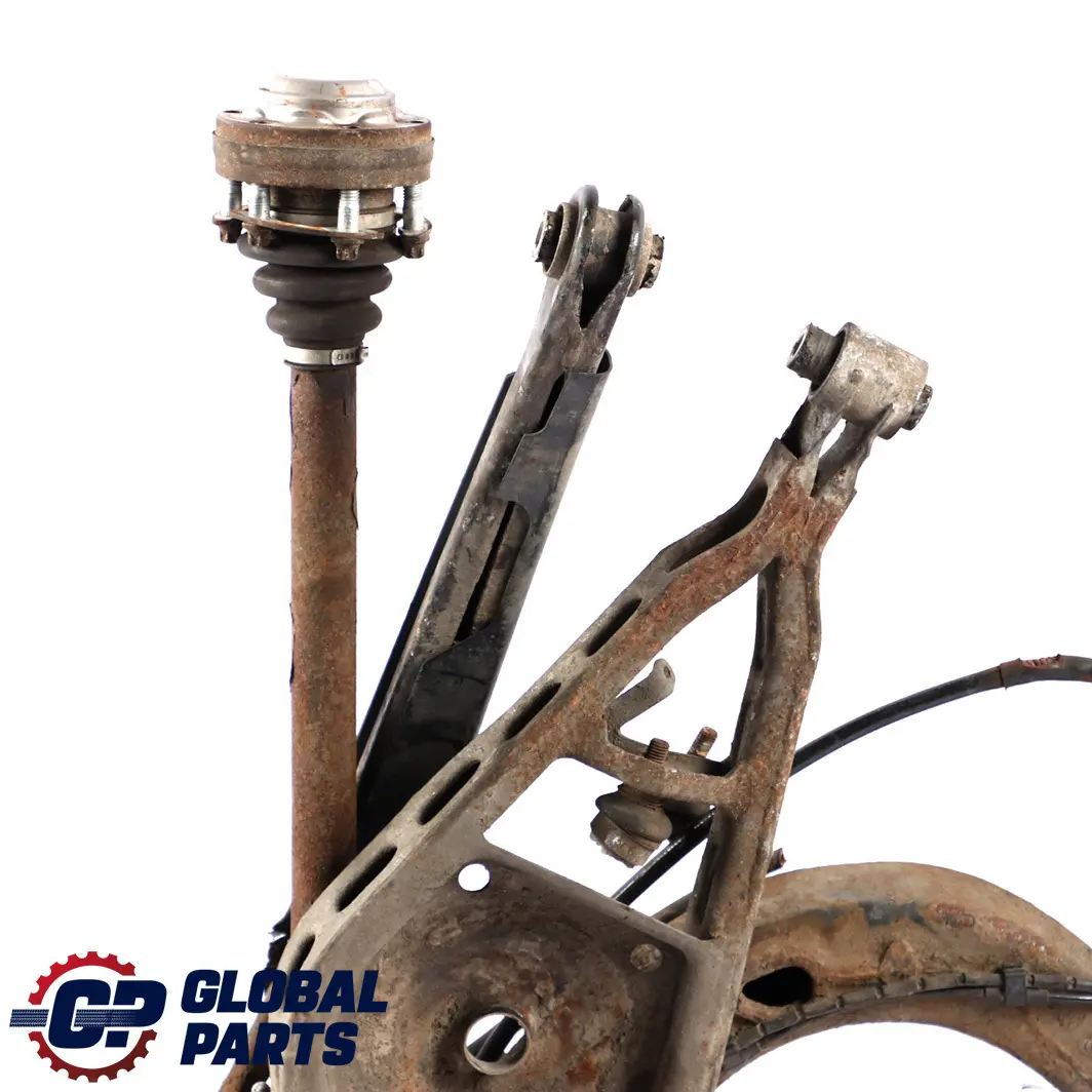 M47N2 2.0d Suspensión Trasera Derecha Brazo Pierna Disco de Freno para BMW X3 E83 con número de pieza 3420502 BMW X3 E83 M47N2 2.0d Suspensión Trasera Derecha Brazo Pierna Disco de Freno - SKU 3420502-5 - Número de pieza 3420502