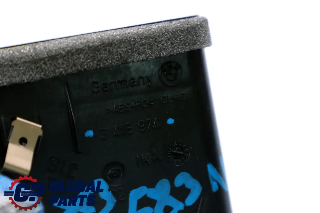 Guidage De L'Air Frais Gril Droite Noir 3415974 pour BMW X3 E83 LCI à propos du numéro de pièce 3420584 BMW X3 E83 LCI Guidage De L'Air Frais Gril Droite Noir 3415974 - SKU 3420584 - Numéro de pièce 3420584