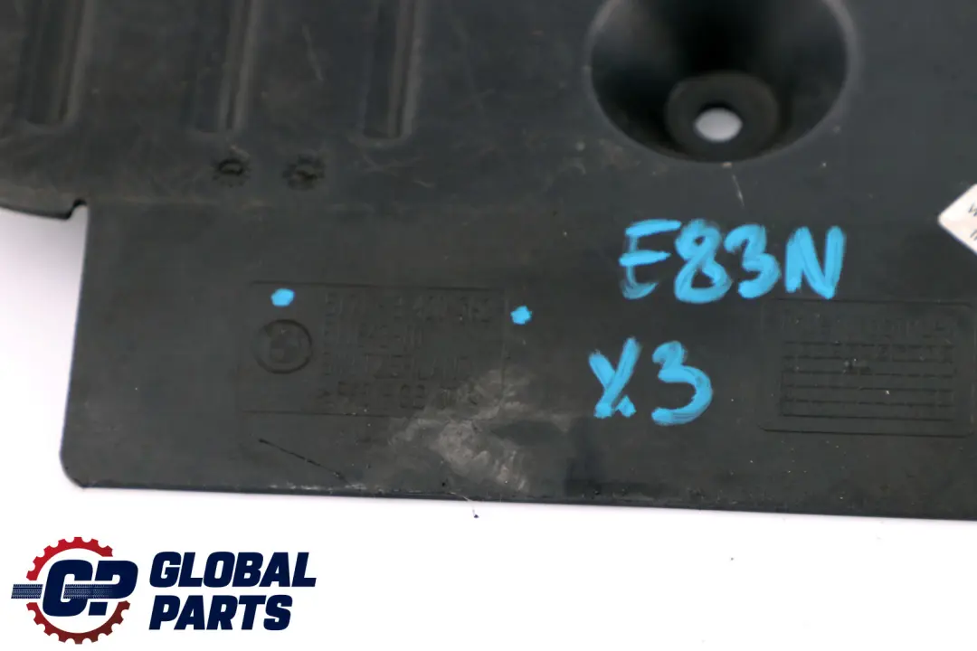 Reinforcement Plate Under Bonnet Screen to BMW X3 E83 LCI Cover with Part number 3420702 BMW X3 E83 LCI Cover Reinforcement Plate Under Bonnet Screen - SKU 3420702 - Part number 3420702