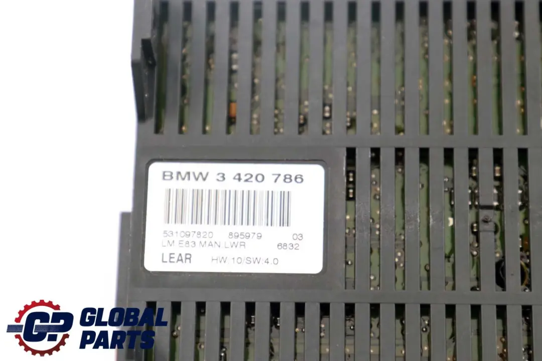 BMW E83 X3 Moduł Sterownik Świateł - SKU 3420786 - Numer Części 3420786