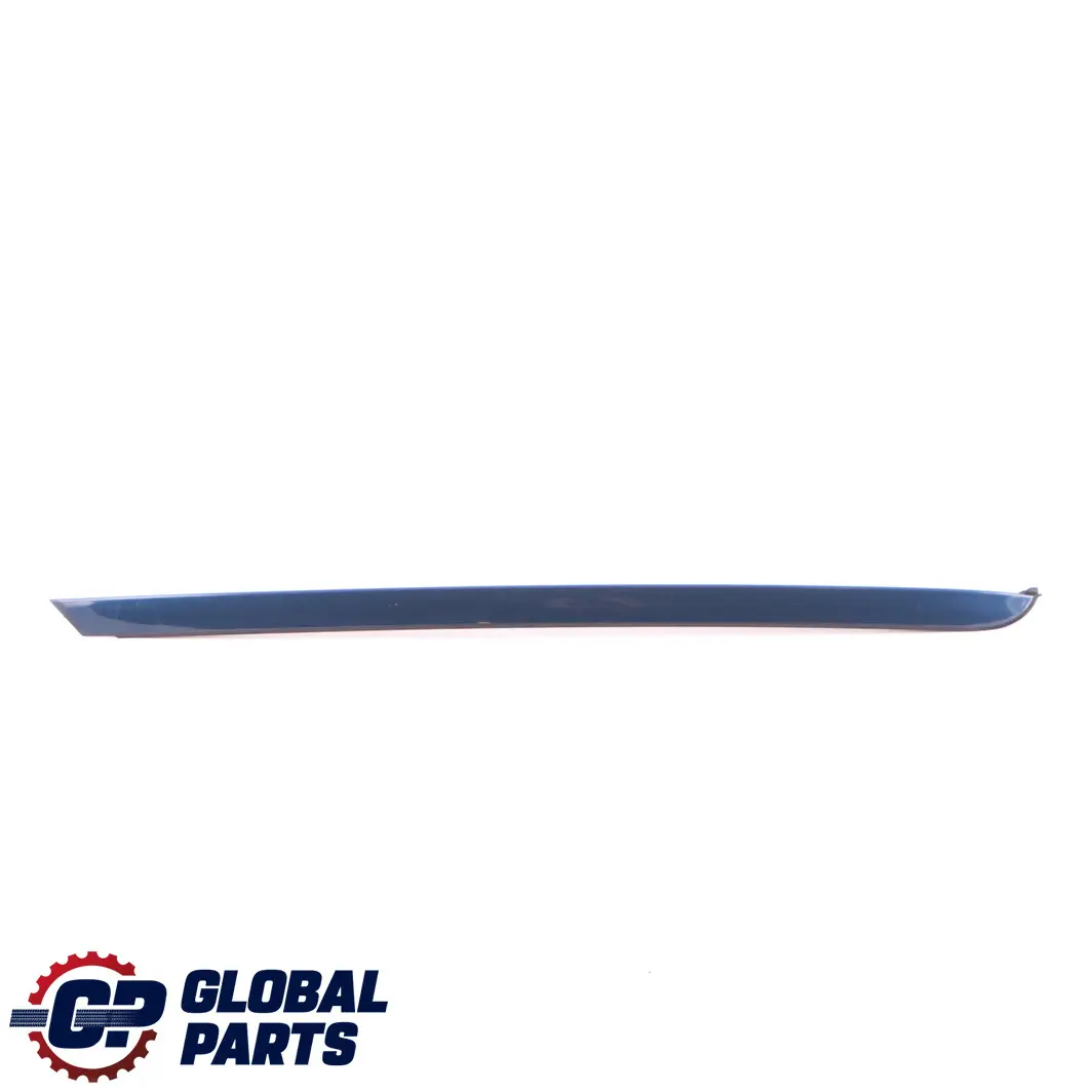 Front Left N/S Windscreen Drip Moulding Trim Strip Mysticblau Blue to BMW X3 E83 with Part number 3420829 BMW X3 E83 Front Left N/S Windscreen Drip Moulding Trim Strip Mysticblau Blue - SKU 3420829-MYS - Part number 3420829