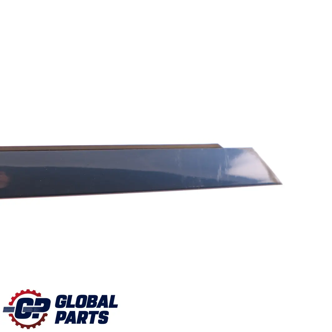 Front Left N/S Windscreen Drip Moulding Trim Strip Mysticblau Blue to BMW X3 E83 with Part number 3420829 BMW X3 E83 Front Left N/S Windscreen Drip Moulding Trim Strip Mysticblau Blue - SKU 3420829-MYS - Part number 3420829