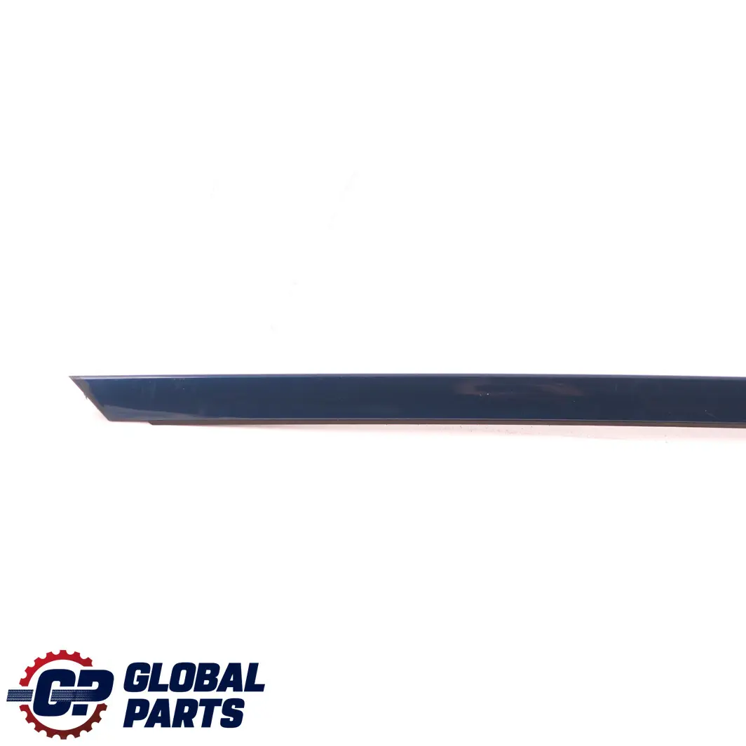 Front Left N/S Windscreen Drip Moulding Trim Strip Mysticblau Blue to BMW X3 E83 with Part number 3420829 BMW X3 E83 Front Left N/S Windscreen Drip Moulding Trim Strip Mysticblau Blue - SKU 3420829-MYS - Part number 3420829