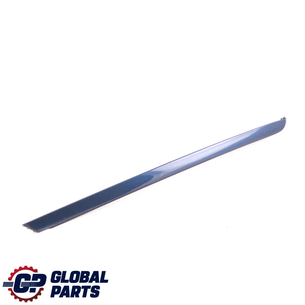 Front Left N/S Windscreen Drip Moulding Trim Strip Mysticblau Blue to BMW X3 E83 with Part number 3420829 BMW X3 E83 Front Left N/S Windscreen Drip Moulding Trim Strip Mysticblau Blue - SKU 3420829-MYS - Part number 3420829