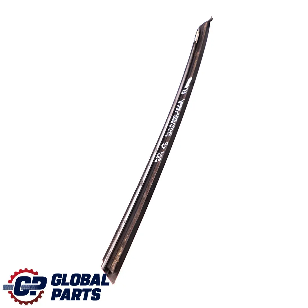 Delantero Izquierdo Parabrisas Moldura Antigoteo Tira Gris Plata A08 para BMW X3 E83 con número de pieza 3420829 BMW X3 E83 Delantero Izquierdo Parabrisas Moldura Antigoteo Tira Gris Plata A08 - SKU 3420829-SBG1 - Número de pieza 3420829