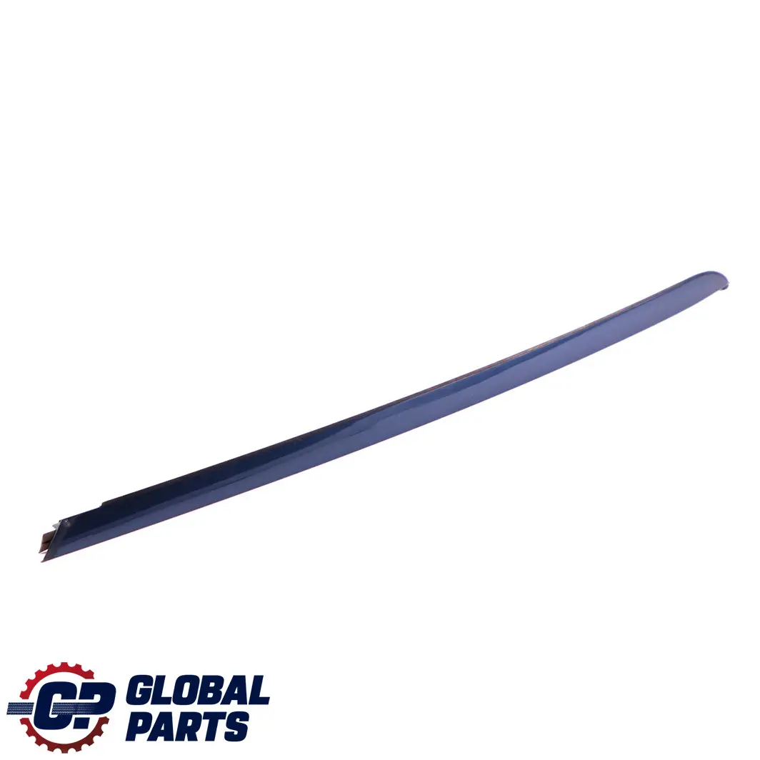 Front Right O/S Windscreen Drip Moulding Trim Mysticblau Blue A07 to BMW X3 E83 with Part number 3420830 BMW X3 E83 Front Right O/S Windscreen Drip Moulding Trim Mysticblau Blue A07 - SKU 3420830-MYS - Part number 3420830