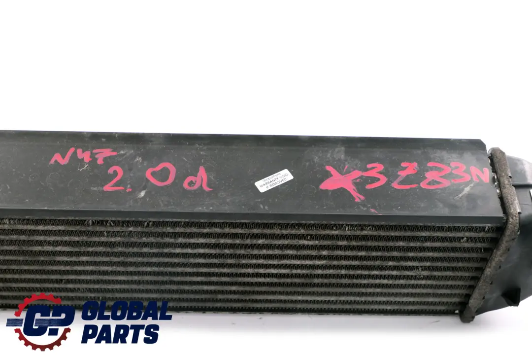 BMW X3 E83 E83N 1.8d 2.0d N47 3.0D M57N2 Refroidisseur d'air charge Intercooler - SKU 3421803 - Numéro de pièce 3421803