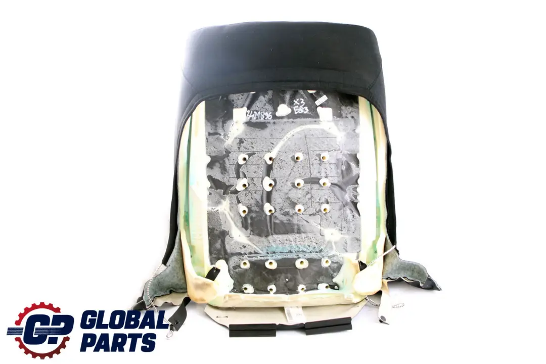 BMW X3 E83 LCI Front Seat Left Right N/O/S Cloth Backrest Cover Anthracite - SKU 3421896 - Part number 3421896