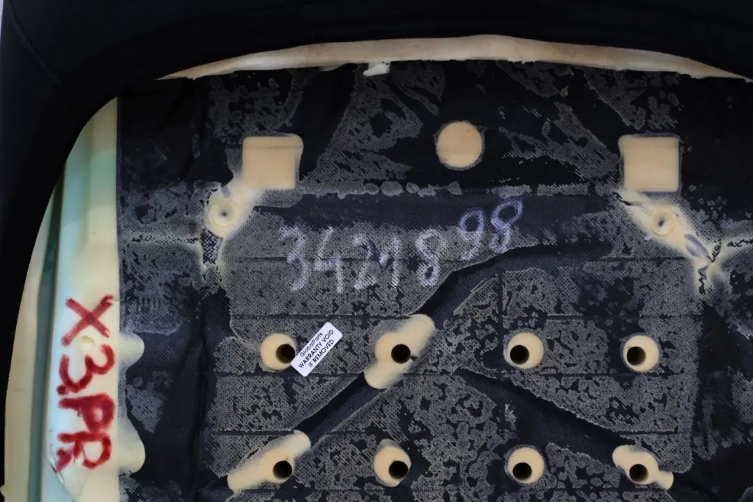 Vordersitz Links Rechts Kunstleder Lehnenbezug für BMW X3 E83 LCI mit Teilenummer 3421898 BMW X3 E83 LCI Vordersitz Links Rechts Kunstleder Lehnenbezug - SKU 3421898 - Teilenummer 3421898