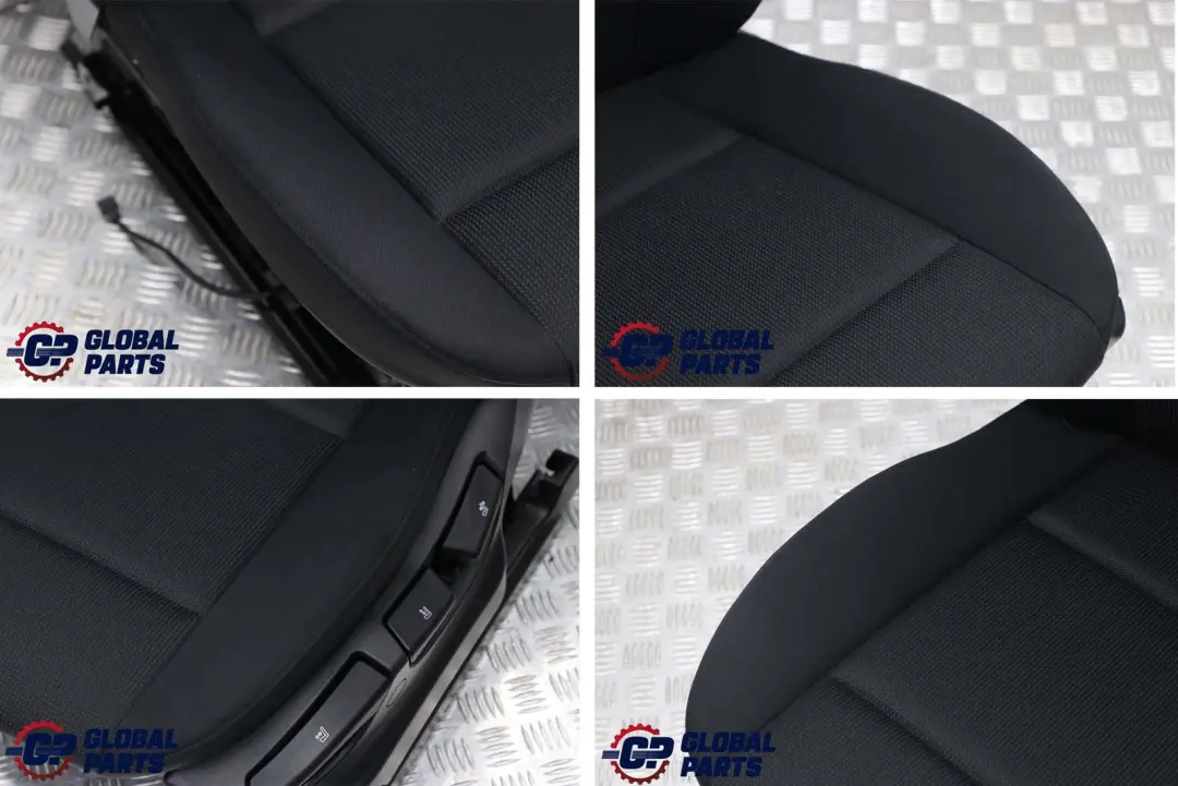BMW X3 Series E83 LCI Fabric Cloth Twill Anthracite Front Left N/S Seat - SKU 3421952-1 - Part number 3421952