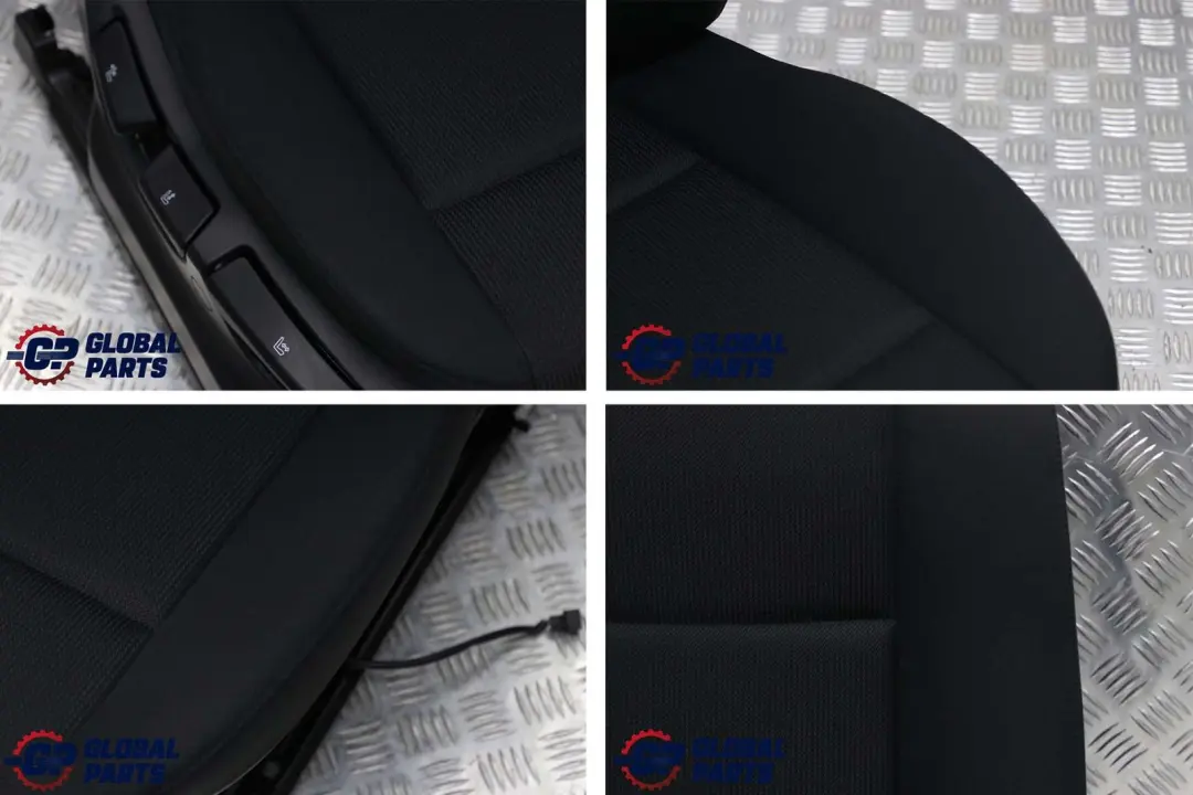 BMW X3 Series E83 LCI Fabric Cloth Twill Anthracite Front Right O/S Seat - SKU 3421952-2 - Part number 3421952