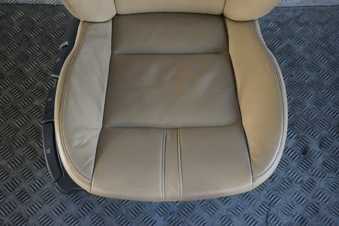 BMW X3 Series E83 LCI Sand Beige Leather Interior Front Right O/S Seat - SKU 3421964-1 - Part number 3421964