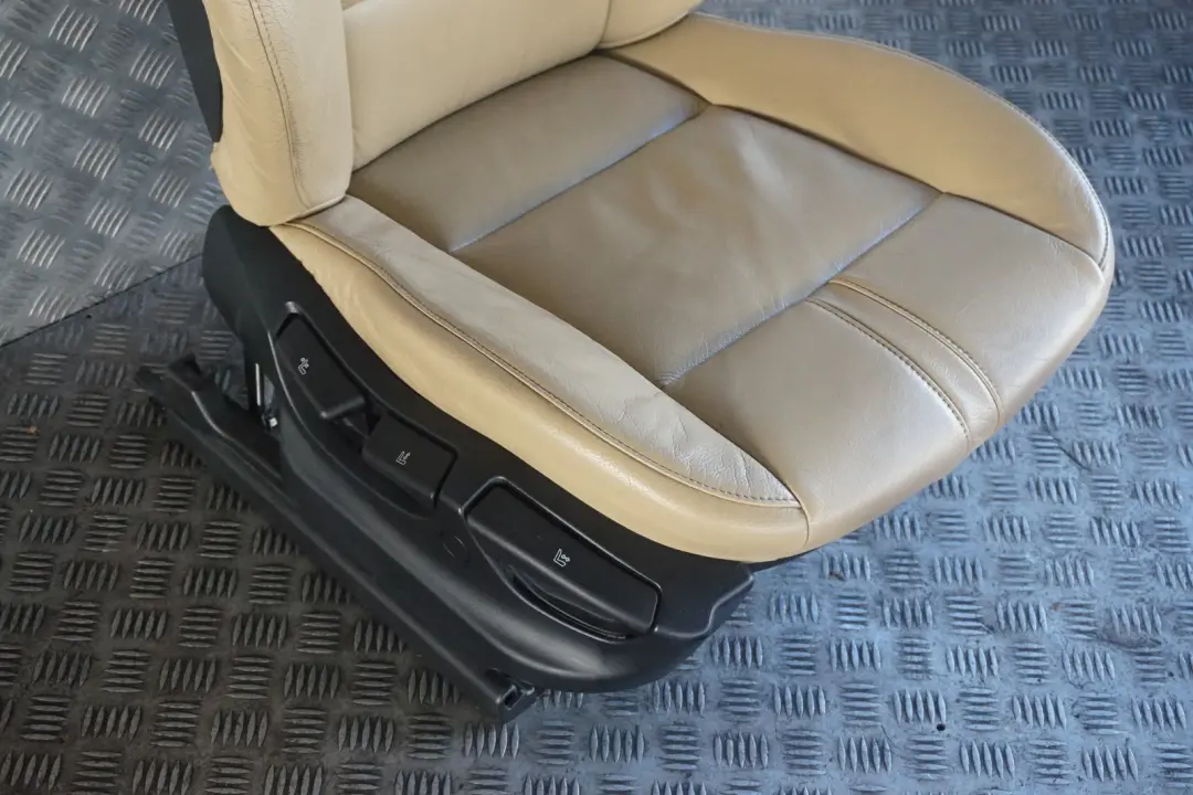 BMW X3 Series E83 LCI Sand Beige Leather Interior Front Right O/S Seat - SKU 3421964-1 - Part number 3421964