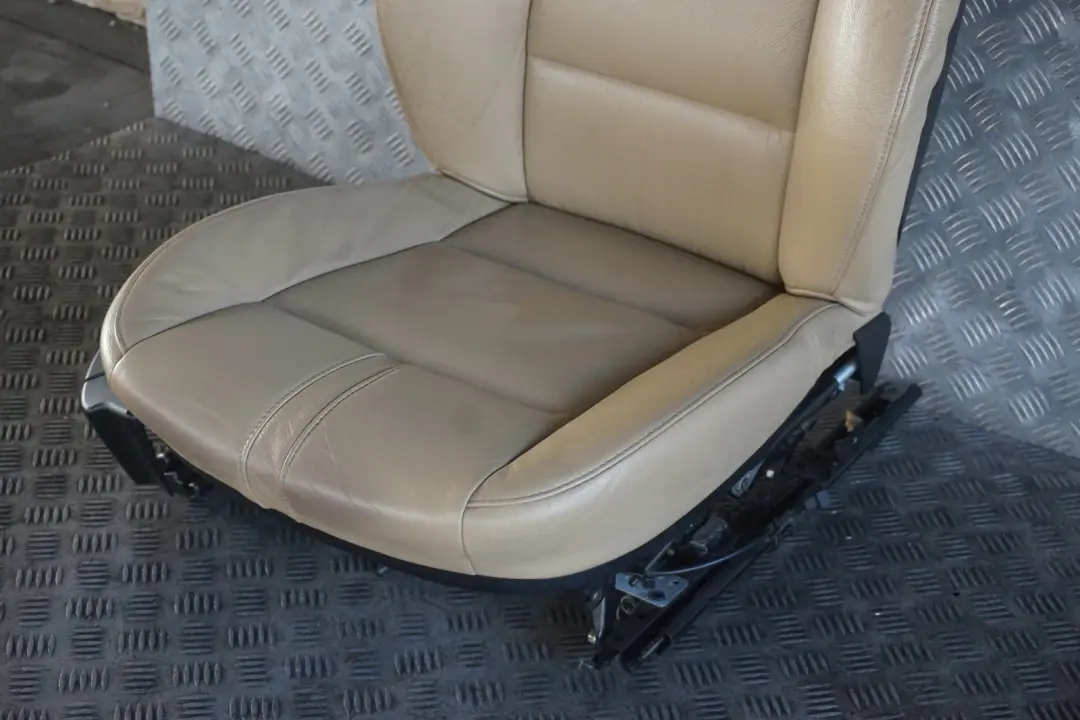 BMW X3 Series E83 LCI Sand Beige Leather Interior Front Right O/S Seat - SKU 3421964-1 - Part number 3421964
