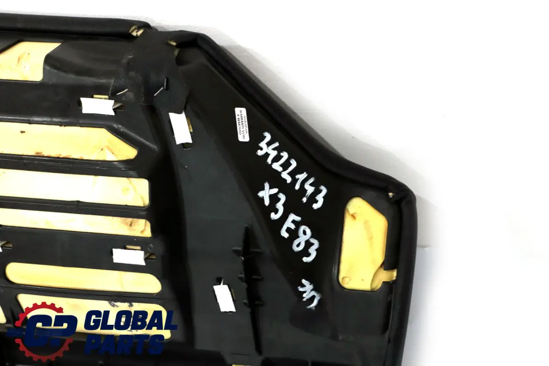 BMW E83 Negro Sensatec Interior De Vinilo Asiento Trasero Banco Base - SKU 3422143 - Número de pieza 3422143