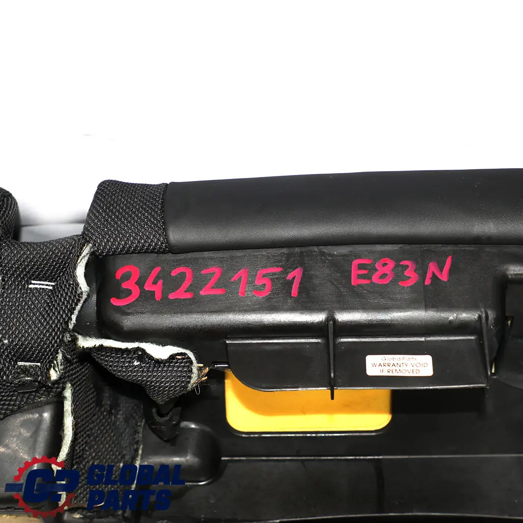 BMW X3 E83 Bezug Sitz Stoff Leder Pearlpoint Anthrazit 5220 - SKU 3422151 - Teilenummer 3422151