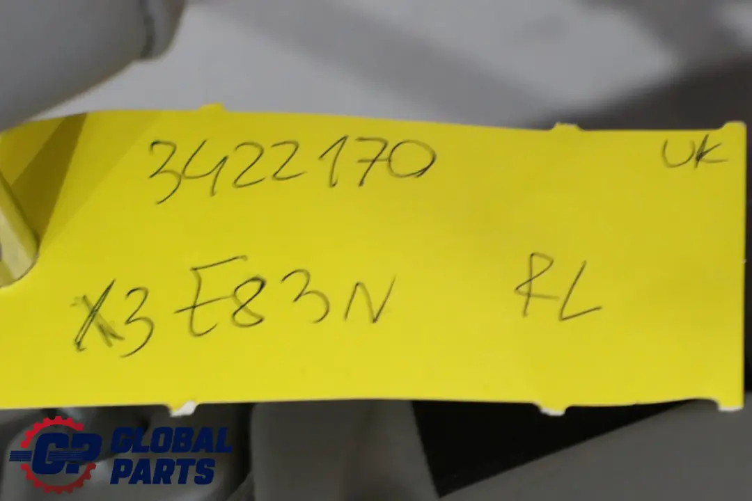 Reihe E83 LCI Rücksitz Bezug Lehne Hinten Links Nevada Grau für BMW X3 mit Teilenummer 3422170 BMW X3 Reihe E83 LCI Rücksitz Bezug Lehne Hinten Links Nevada Grau - SKU 3422170 - Teilenummer 3422170