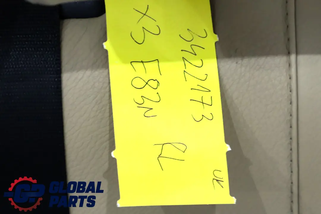 Intérieur Arrière Gauche Revêtement Dossier Siège Cuir Beige pour BMW X3 E83 LCI à propos du numéro de pièce 3422173 BMW X3 E83 LCI Intérieur Arrière Gauche Revêtement Dossier Siège Cuir Beige - SKU 3422173 - Numéro de pièce 3422173