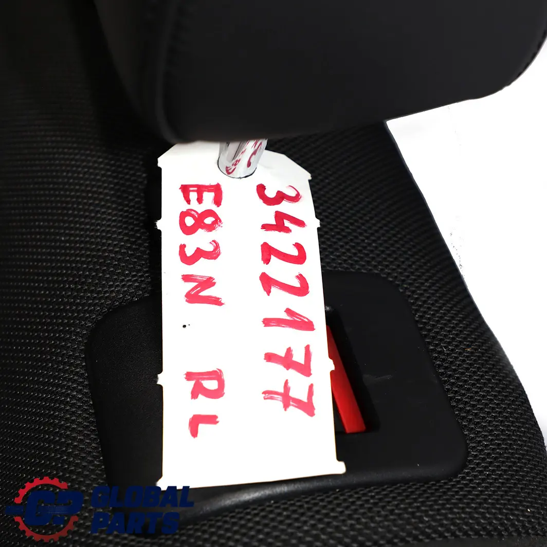 Left N/S Cloth Leather Pearlpoint Back Seat Cover Backrest to BMW X3 E83 LCI Rear with Part number 3422177 BMW X3 E83 LCI Rear Left N/S Cloth Leather Pearlpoint Back Seat Cover Backrest - SKU 3422177 - Part number 3422177