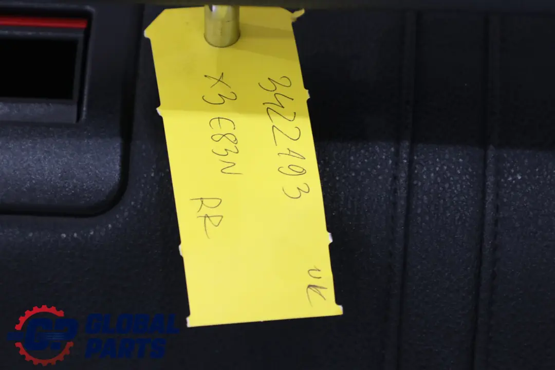 BMW X3 Series E83 Black Interior Rear Right O/S Seat Cover Backrest Sensatec - SKU 3422193 - Part number 3422193