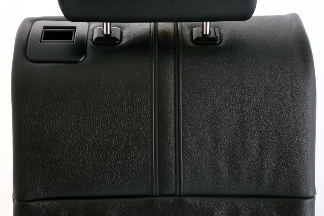 BMW E83 LCI Cuero Negro Interior Trasero Derecho Funda Asiento Respaldo - SKU 3422195 - Número de pieza 3422195