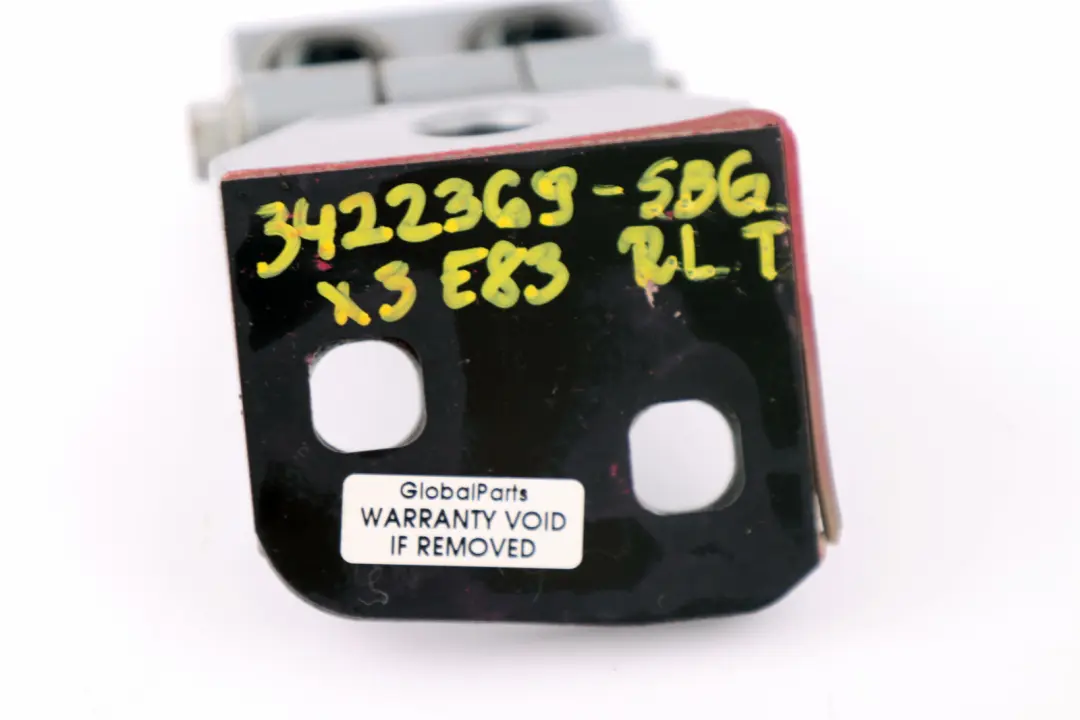 BMW X3 Series E83 Rear Left Door Upper Hinge Top Silver Grey A08 N/S - SKU 3422369-SBG - Part number 3402819