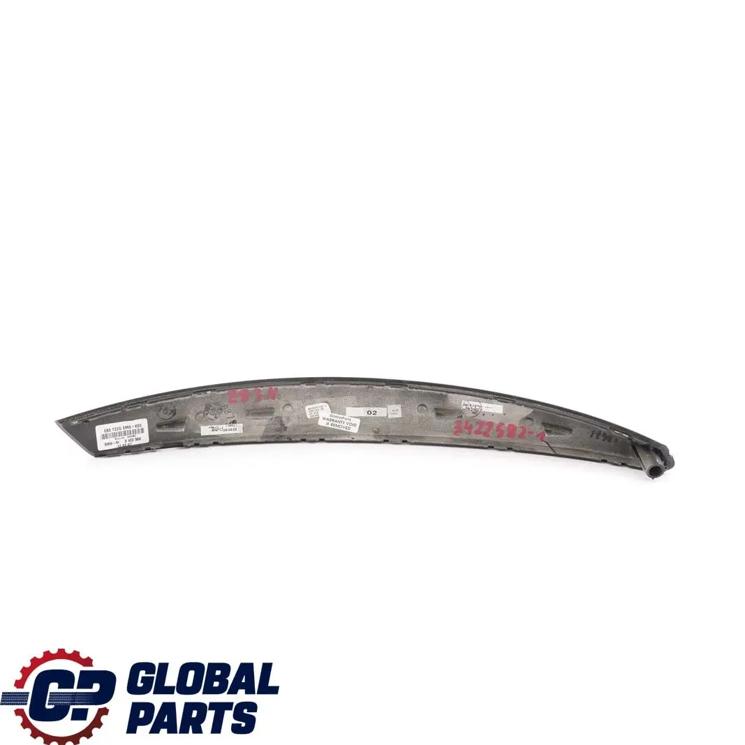 BMW X3 E83 LCI Strip Trim Innenraum Türgriff Rechts Pappel Holzmaserung - SKU 3422582-1 - Teilenummer 3422582