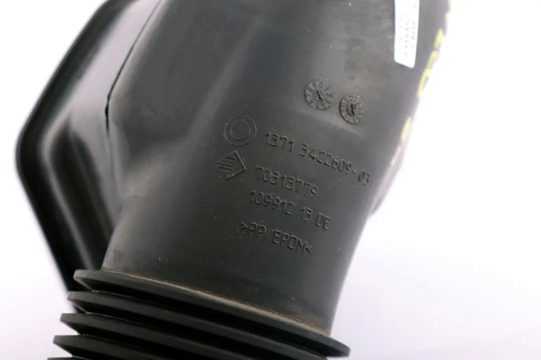 Luft Einlass Rohr Gummi Manschette 2.5Si 3.0Si N52N für BMW X3 E83 LCI mit Teilenummer 3422609 BMW X3 E83 LCI Luft Einlass Rohr Gummi Manschette 2.5Si 3.0Si N52N - SKU 3422609 - Teilenummer 3422609