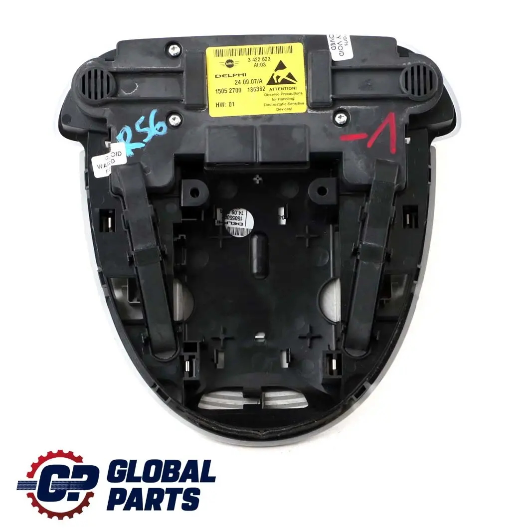 R55N R56 LCi R60 R61 Front Interior Roof Map Light to Mini Cooper R55 with Part number 3422623 Mini Cooper R55 R55N R56 LCi R60 R61 Front Interior Roof Map Light - SKU 3422623-1 - Part number 3422623