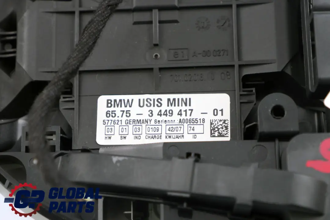 Mini Cooper R55 R56 R60 Unita Controllo Tetto Ant. Interno 3455630 - SKU 3422623 - Numero di parte 3422623