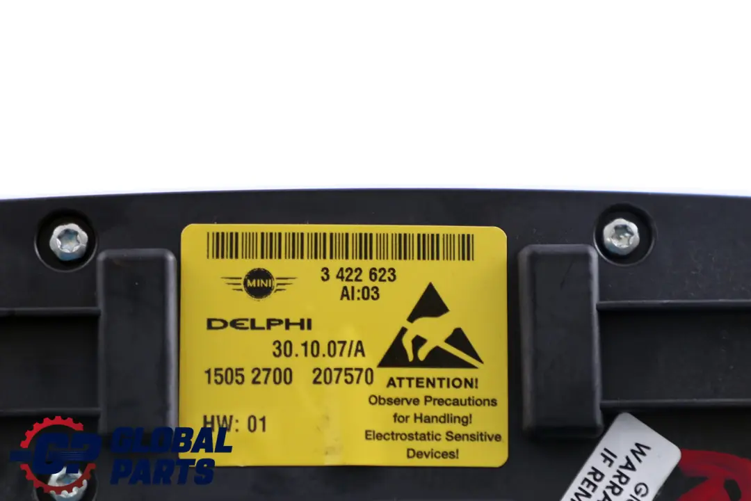 BMW Mini Cooper R55 R56 R60 Bedieneinheit Dach vorne innen 3455630 - SKU 3422623 - Teilenummer 3422623