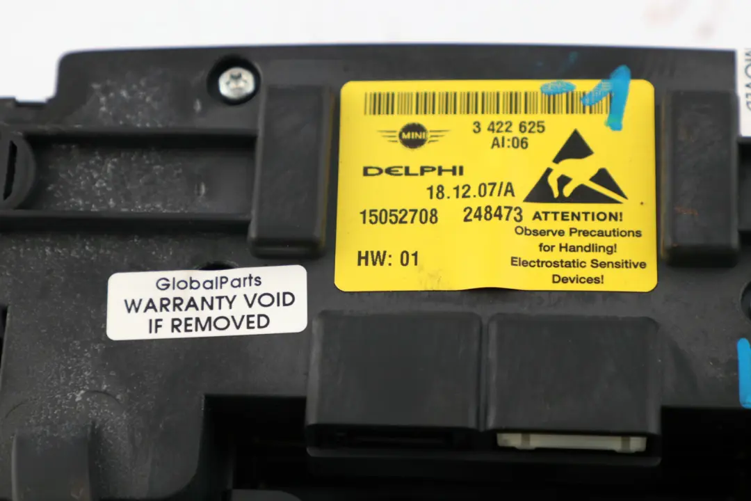 Techo Unidad Operativa Interruptor De Luz para Mini Cooper One R55 R56 R60 con número de pieza 3422625 Mini Cooper One R55 R56 R60 Techo Unidad Operativa Interruptor De Luz - SKU 3422625-1 - Número de pieza 3422625
