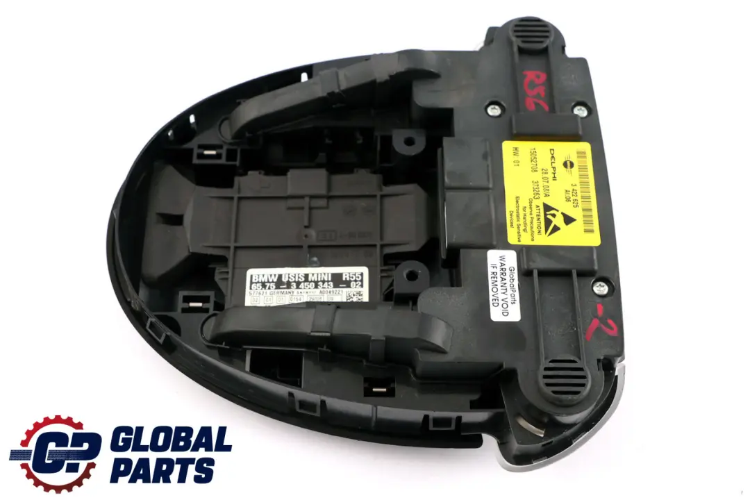 Dachbedieneinheit Lichtschalter Schwarz für Mini Cooper R55 R56 R60 mit Teilenummer 3422625 Mini Cooper R55 R56 R60 Dachbedieneinheit Lichtschalter Schwarz - SKU 3422625-2 - Teilenummer 3422625