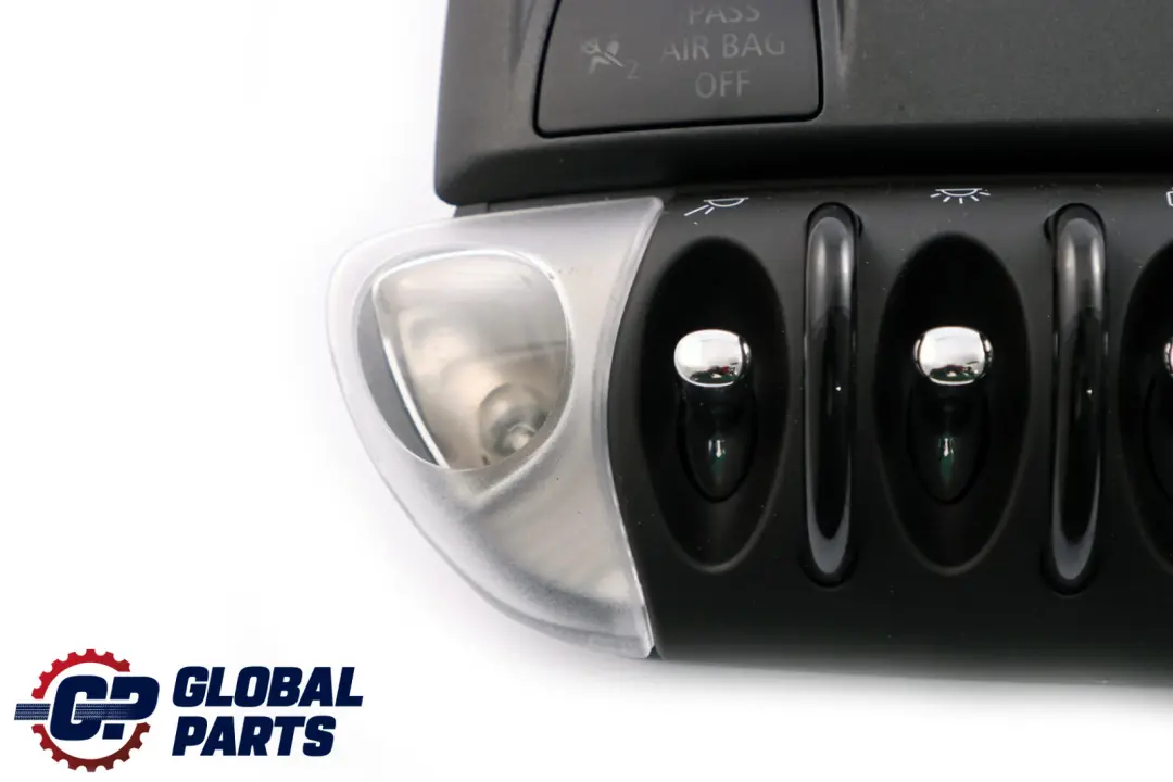 Interruptor De Techo Interior Negro para Mini Cooper One R55 R56 R60 con número de pieza 3422626 Mini Cooper One R55 R56 R60 Interruptor De Techo Interior Negro - SKU 3422626-1 - Número de pieza 3422626