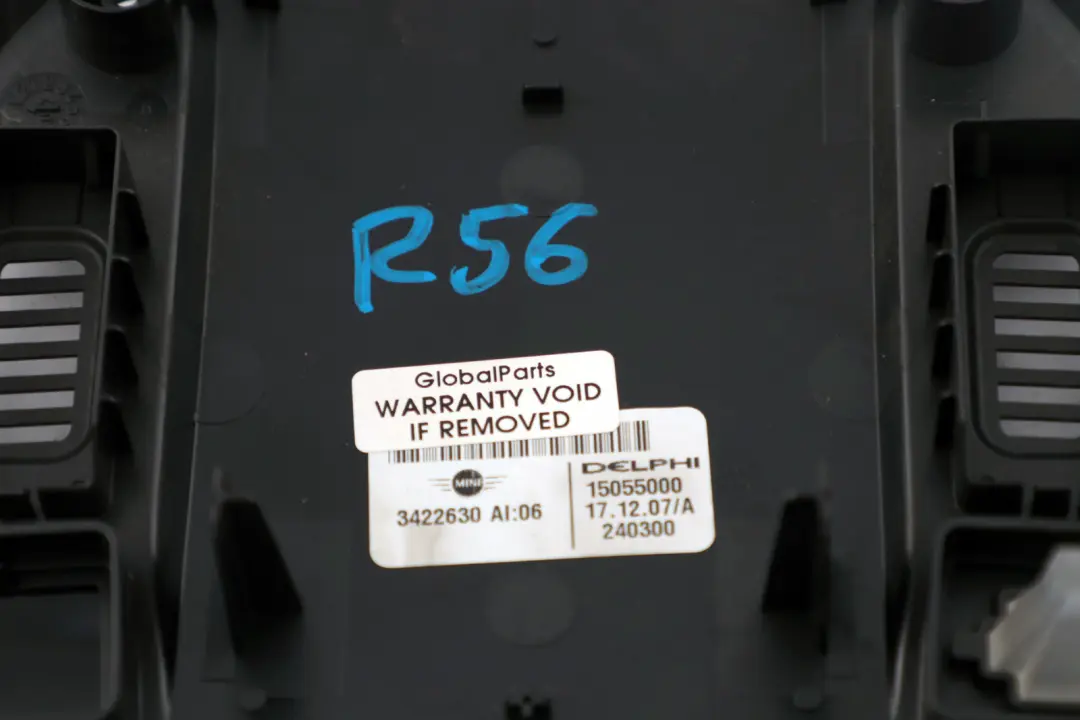 Mini R55 R56 Carcasa Interruptor Techo Tapa Panel Control Molduras Negro - SKU 3422630 - Número de pieza 3422630