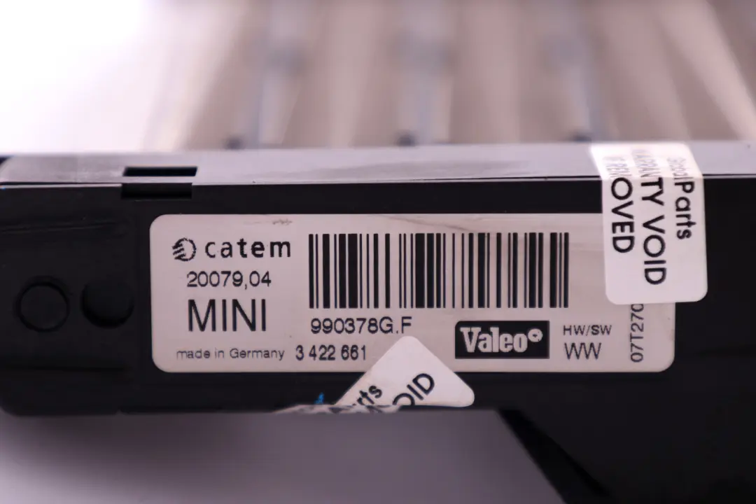 MINI R56 D Nagrzewnica dogrzewacz - SKU 3422661 - Numer Części 3422661