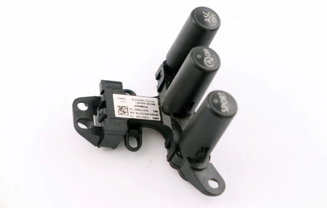 ASC Sport MSA Control Switch Button Block to Mini Cooper One R56 with Part number 3422724 Mini Cooper One R56 ASC Sport MSA Control Switch Button Block - SKU 3422724 - Part number 3422724