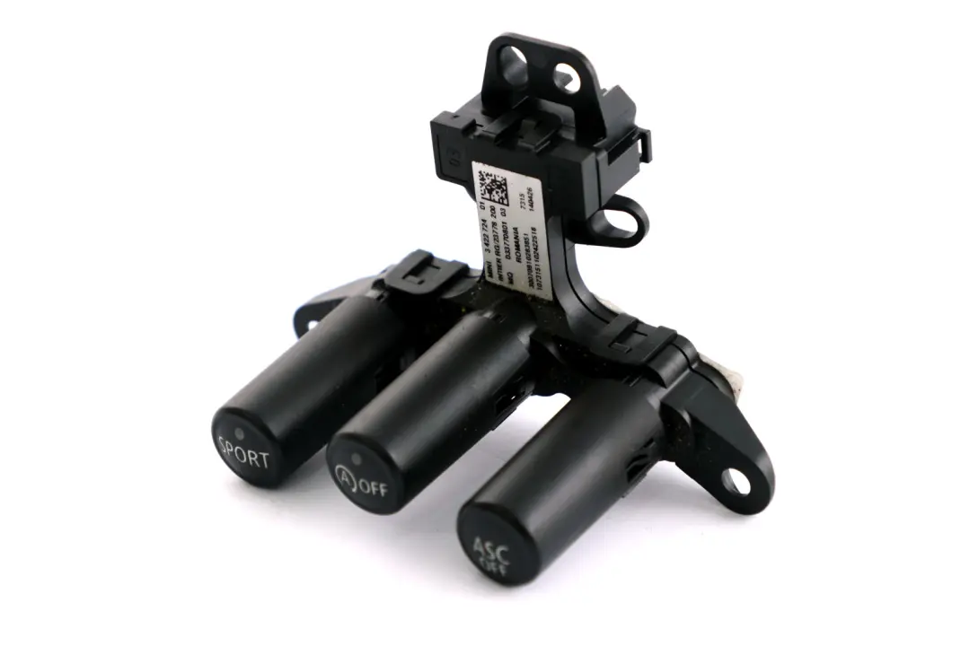 Schalterblock ASC+MSA+SPORT 6130 für Mini Cooper One R56 mit Teilenummer 3422724 Mini Cooper One R56 Schalterblock ASC+MSA+SPORT 6130 - SKU 3422724 - Teilenummer 3422724