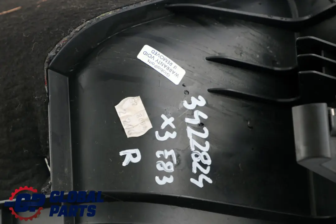 BMW X3 E83 Boczek Tapicerka Bagażnika Prawy Tył - SKU 3422824 - Numer Części 3422824