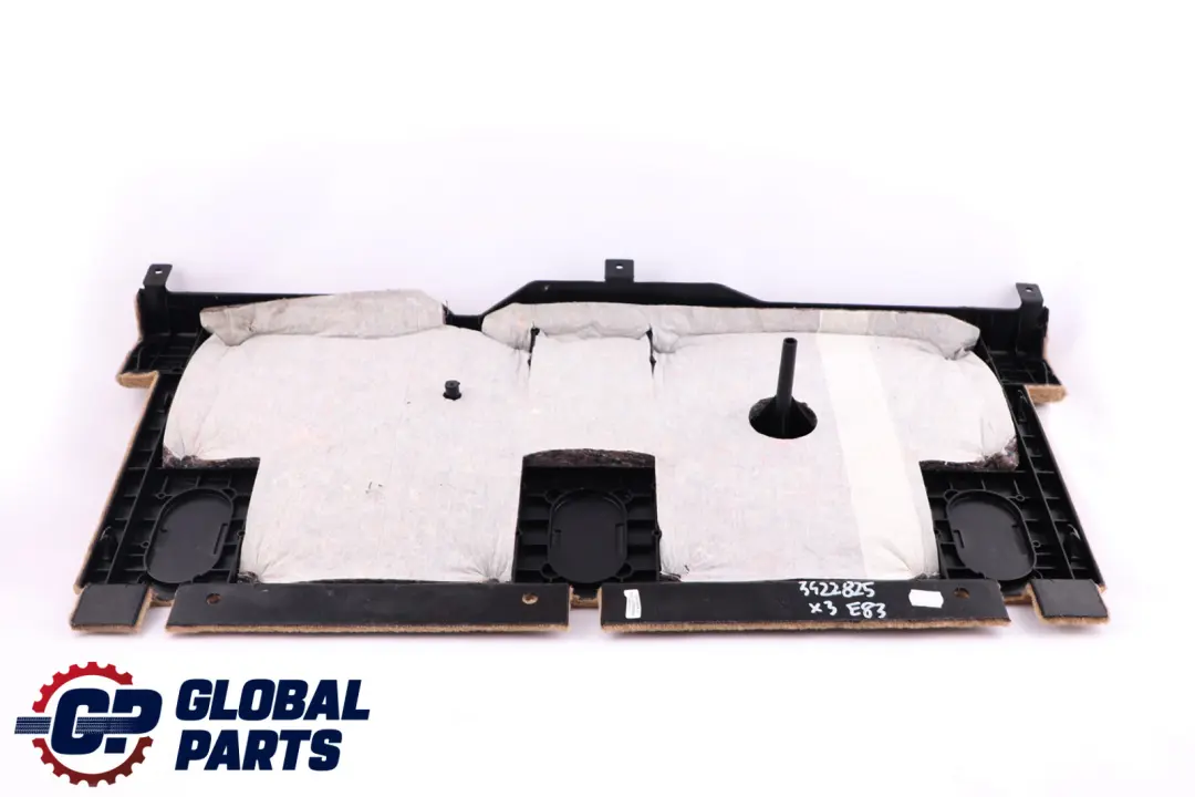 BMW X3 Series E83 Boot Trunk Front Floor Carpet Liner Sandbeige Beige - SKU 3422825 - Part number 3422825