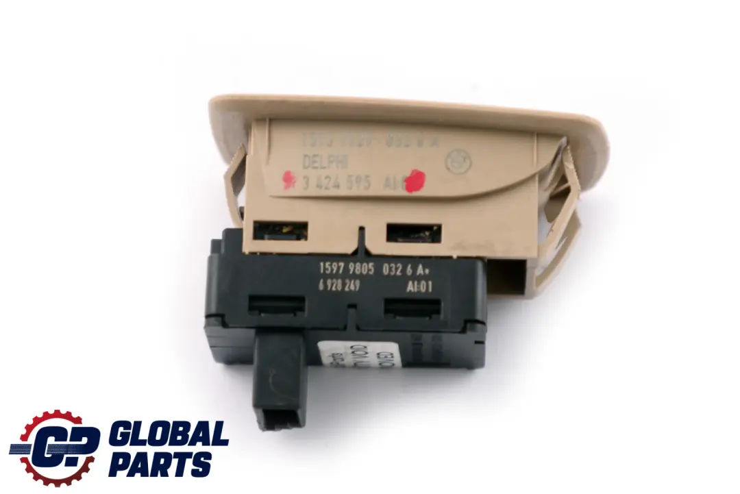 Switch Window Lifter Sand Beige to BMW 5 X3 Series E60 E61 LCI E83 with Part number 3448654 BMW 5 X3 Series E60 E61 LCI E83 Switch Window Lifter Sand Beige - SKU 3424595 - Part number 3448654