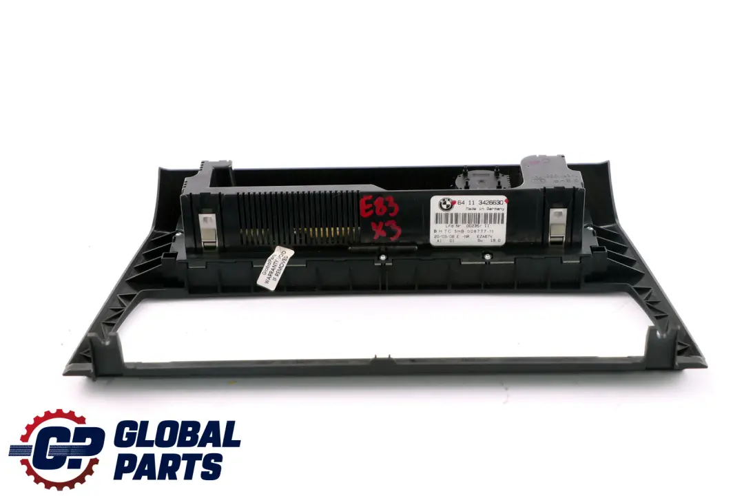 BMW E83 Panel Sterowania Klimatyzacją Nawiewem Ramka Ekranu - SKU 3426630 - Numer Części 3417544